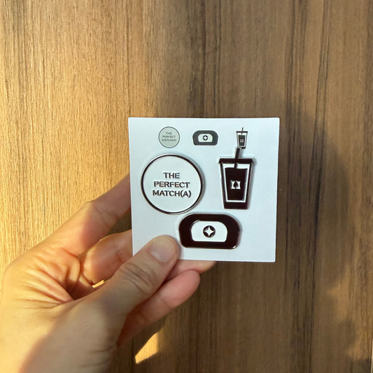 Lucy and Jane Enamel Pin Set of 3